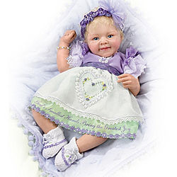 God's Smallest Hands Bring the Greatest Joy Baby Doll
