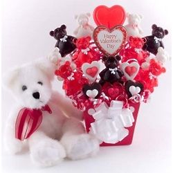 Special Bear Lollipop Bouquet