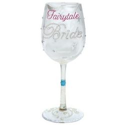 Fairytale Bride Wine Glass
