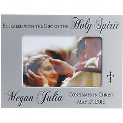 Personalized Confirmed in Christ Photo Frame