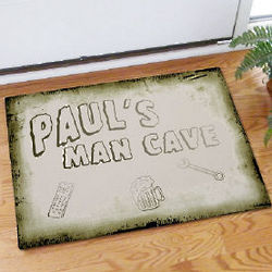 Personalized Man Cave Doormat