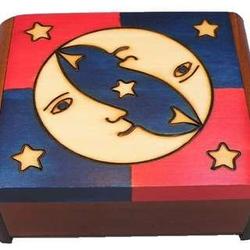 Moonlight Secret Wooden Puzzle Box
