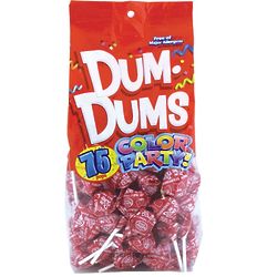 75 Strawberry Dum Dums Pops