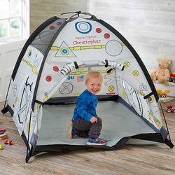 Personalized Kids Rocket Ship Play Tent