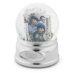 Family Photo Water Globe
