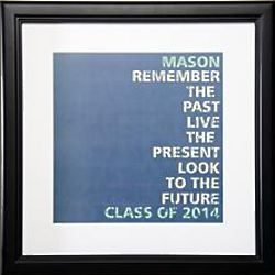 Personalized Look to the Future Graduation Print