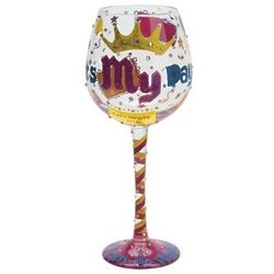 It's My Day Super Bling Wine Glass
