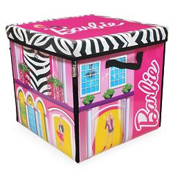 Barbie Doll Dream House Toy Box and Playmat