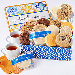16 Classic Cookies in Thank You Gift Tin