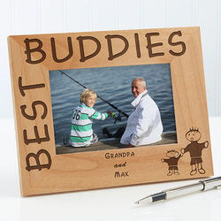 Best Buddies Custom Wood Frame