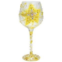 The Brightest Star Super Bling Wine Glass