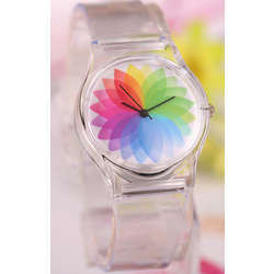 Color Wheel Jelly Watch
