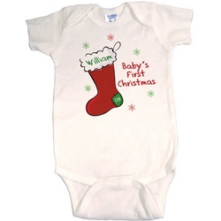 Baby's 1st Christmas Infant Creeper