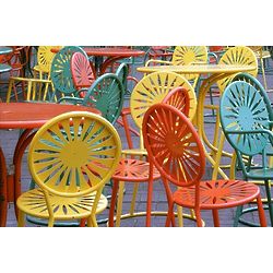 University of Wisconsin Terrace Chairs Poster