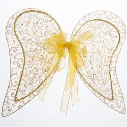 Children's Layered Gold Angel Wings