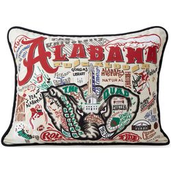 Embroidered College Pillow