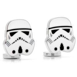 Star Wars Storm Trooper Helmet Novelty Cufflinks