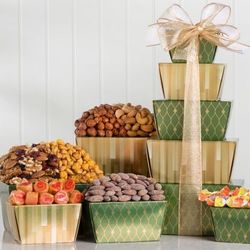 Nut and Sweets Gift Tower
