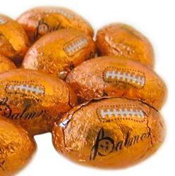 5 Pounds of Football Chocolates