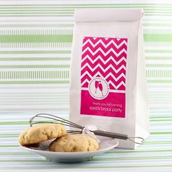 Personalized Bridal Shower Cookie Mix Favor