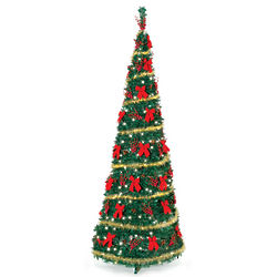 Cordless Prelit Pop Up Christmas Tree