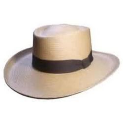 Bleached Straw Panama Hat