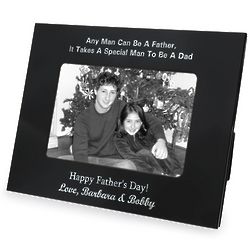 Personalized Special Man to be a Dad Picture Frame