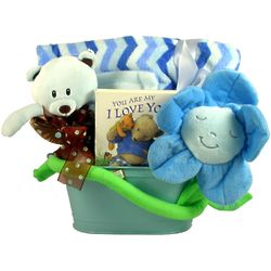 Snuggle Time New Baby Gift Basket
