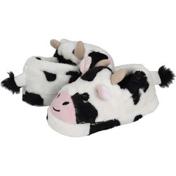 kids cow slippers