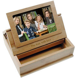 Bamboo Treasure Box and Picture Frame
