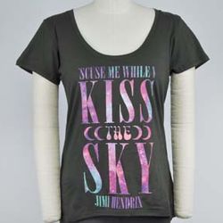 Kiss The Sky Hendrix Ladies' Tee