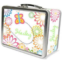 Personalized Flutterbees Lunch Box