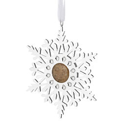 Custom Sand Snowflake Ornament