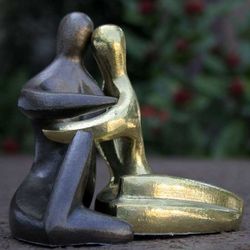 In Love Modern Bronze Sculptures
