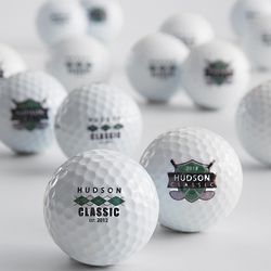 12 Personalized Eye-Catching Graphic Golf Balls