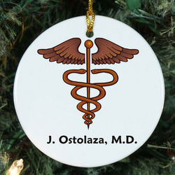 Medical Personalized Ceramic Ornament
