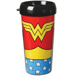 Wonder Woman Superhero Travel Mug