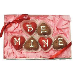 Heart-Shaped Cake Truffles Gift Box