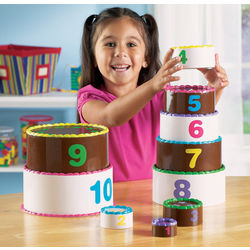 Smart Snacks Stack and Count Layer Cake Toy