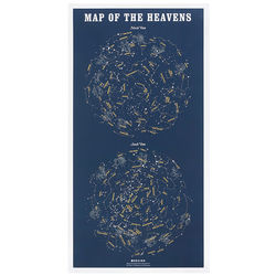 Map of the Heavens Print
