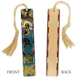 Tidal Medley I Wood Bookmark