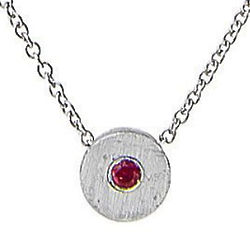 Birthstones of Peace Necklace