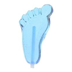 Blue Baby Feet Twinkle Pops 40ct