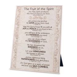 Fruit of the Spirit Scripture Plaque