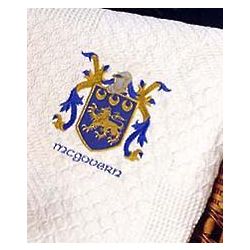 Personalized Coat of Arms Throw