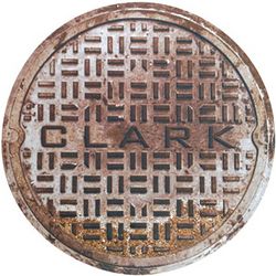 Personalized Manhole Sewer Doormat