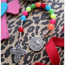 Child's Rainbow Pocket Rosary