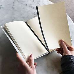 Magnetic Notebook with Lined Pages