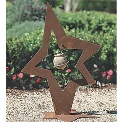 Rock Star Garden Sculpture