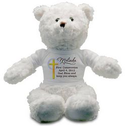 My First Communion Personalized Teddy Bear